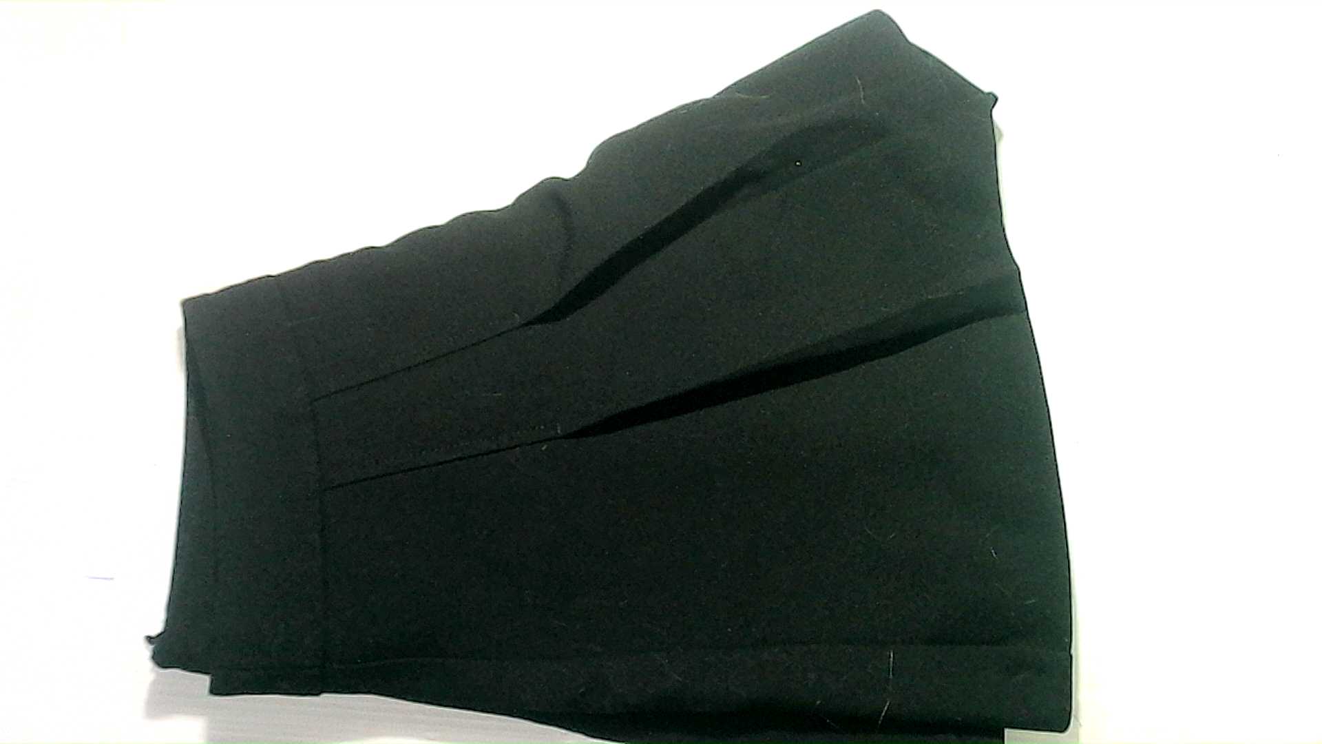 mini skirt made of synthetic fabric