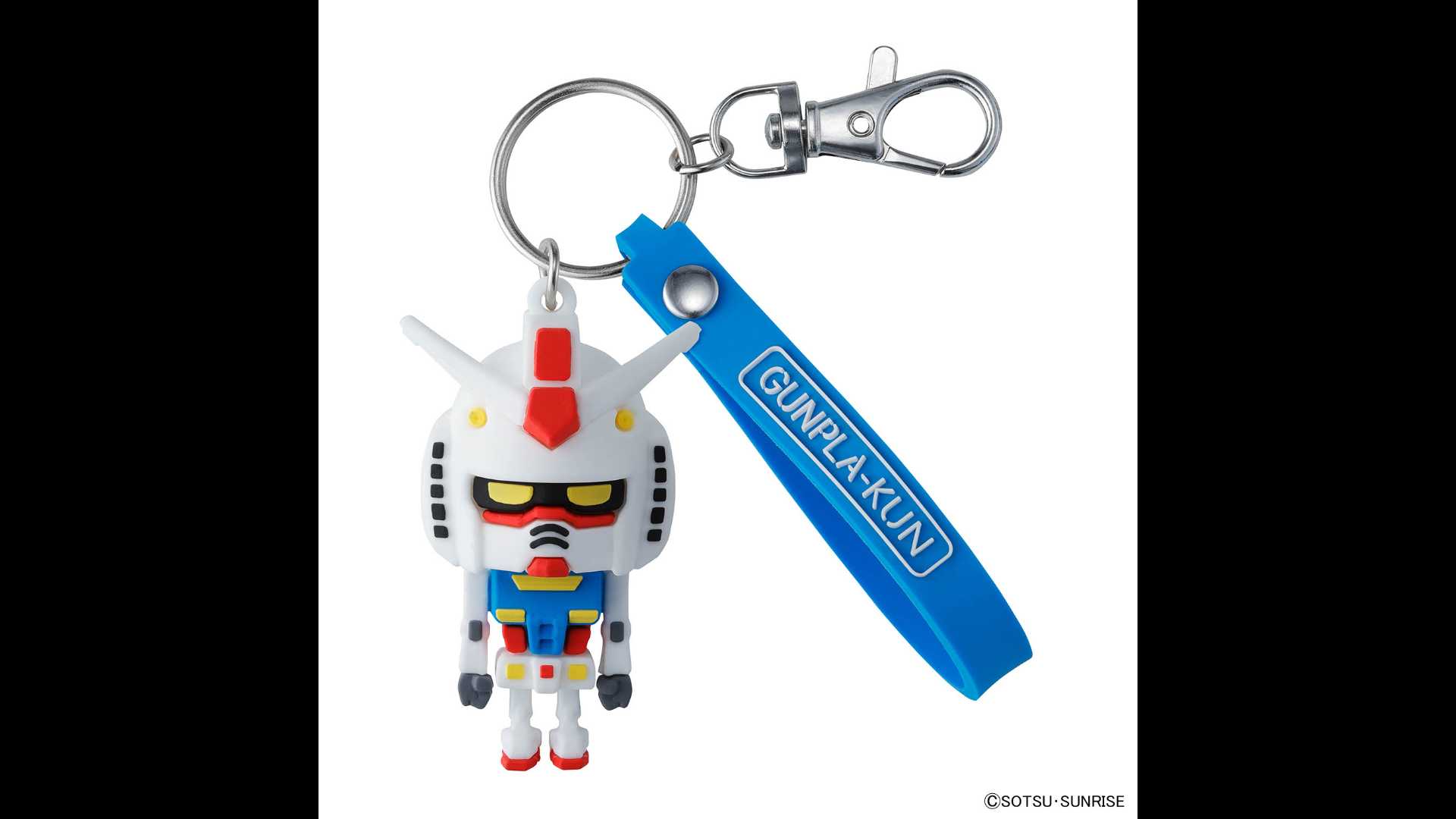 Bandai® Gunpla-Kun 3D Rubber Talisman Keychain